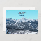 Big Sky Montana  Briefkaart (Voorkant / Achterkant)