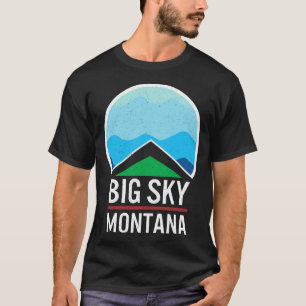 Big Sky Montana Shirt, skigebied Big Sky Montana T-shirt