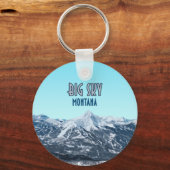 Big Sky Montana  Sleutelhanger (Voorkant)