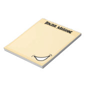 Big Smile Levendig Kleurrijk Notitieblok (Gedraaid)