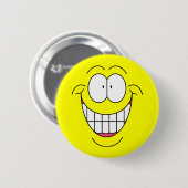 Big Smiley Face Button (Voorkant /achterkant)