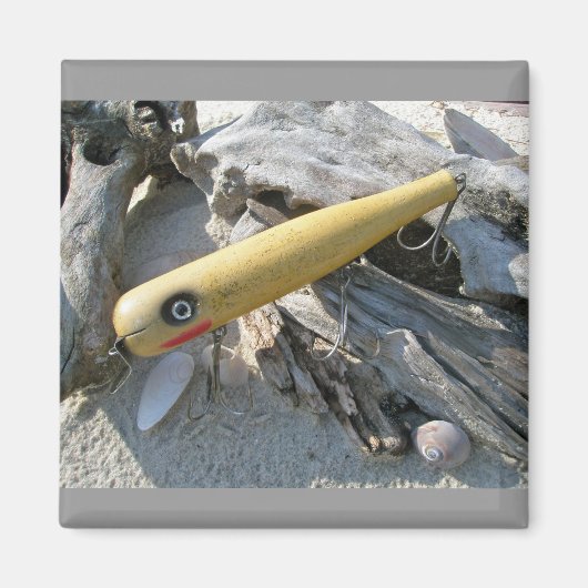 Big Snook Vintage Lure Magnet (Devant)
