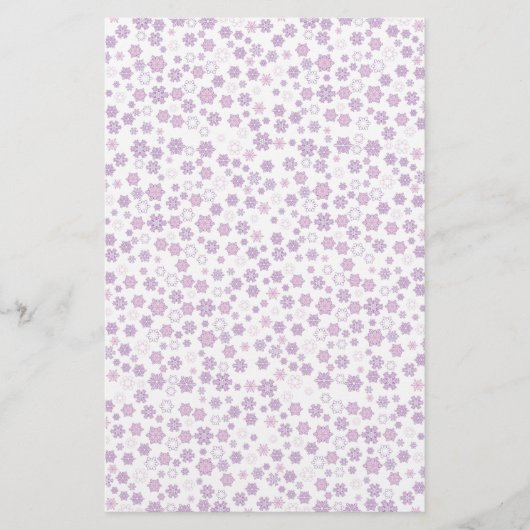 Big-Snow-Flakes- Briefpapier (Voorkant)