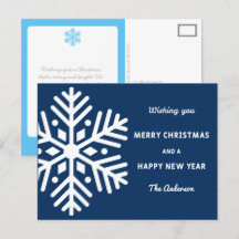 Big Snowflake Kerstmis en nieuwjaarsfeestdag