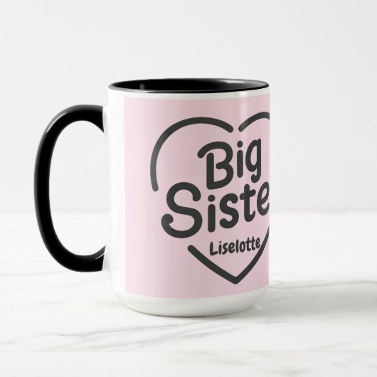 Big Soeur Love Mug (Gauche)