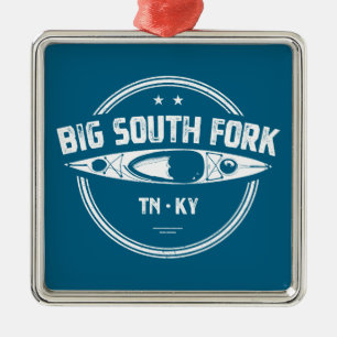 Big South Fork National River Kajak Metalen Ornament