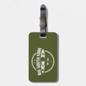 Big South Fork National River Kayak Bagagelabel (Achterkant verticaal)