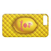 Big Squeeze Lemon iPhone 7 Case-Mate iPhone Case (Achterkant (Horizontaal))
