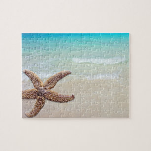 Big Starfish Beach Scene Legpuzzel