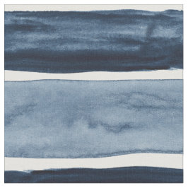 BIG STRIPE Indigo Waterverf Stripe Patroon Stof