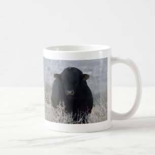 Big Strong Black Bull Tumbleweeds - Toro - Taurus Koffiemok