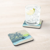 Big Sunset Hawaiian Tiki Bar Dessous de verre à do (Côté Droit)