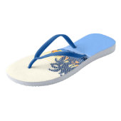 Big Sunset Stripe Hawaiian Surfers Teenslippers (Schuin)