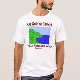 Big Sur aan Carmel Relay T-shirt