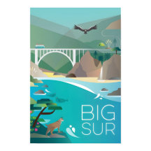 Big Sur-afdruk