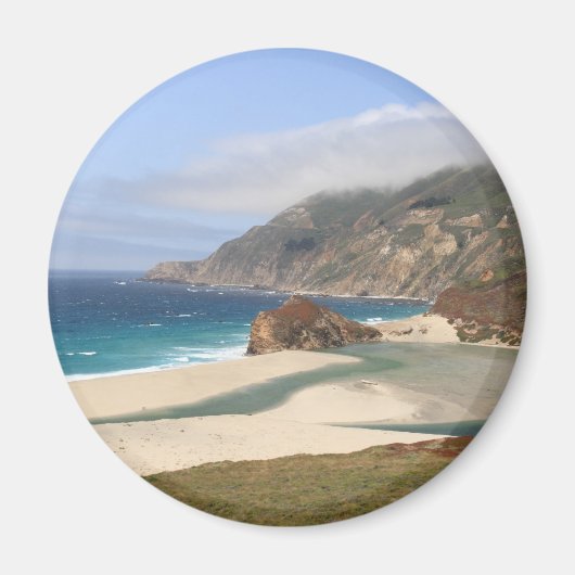 Big Sur Beach Magneet (Voorkant)