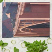  Big Sur Bixby Bridge VS-toerisme Theedoek (Gevouwen)