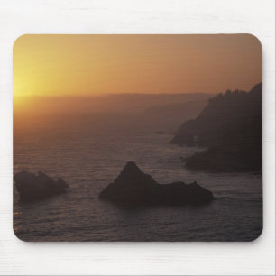 Big Sur buiten de Highway 101, Californië, Verenig Muismat