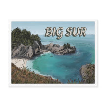 Big Sur California Briefkaart