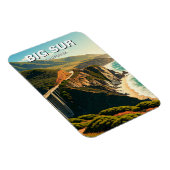 Big Sur California Central Coast Magneet (Rechterzijde)