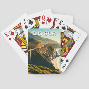 Big Sur California Central Coast Pokerkaarten