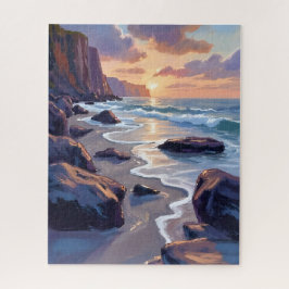 Big Sur, California Coast Painting Legpuzzel