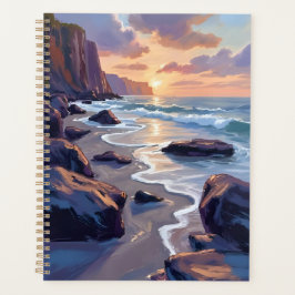 Big Sur, California Coastal Art Painting Planner