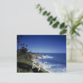 Big Sur California Coastline Briefkaart (Staand voorkant)