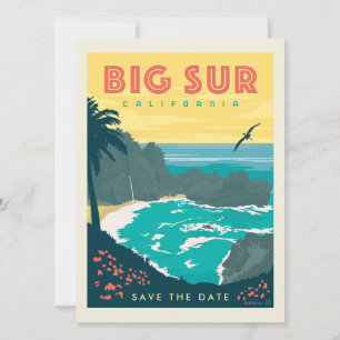 Big Sur California   Datum opslaan Save The Date