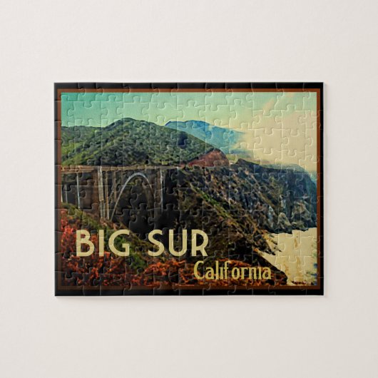 Big Sur California  Legpuzzel (Horizontaal)
