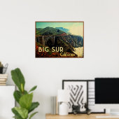 Big Sur California  Poster (Thuiskantoor)