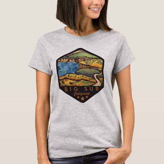 Big Sur California T-shirt (Voorkant)