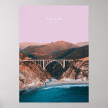 Big Sur, California Travel Artwork