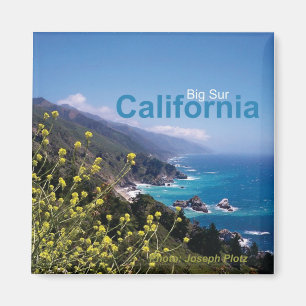 Big Sur California Travel Souvenir Fridge Magnet Magneet