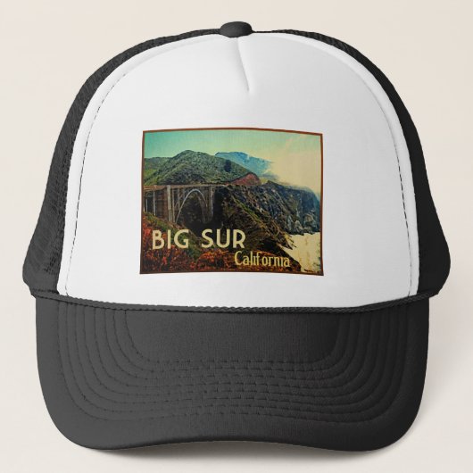 Big Sur California  Trucker Pet (Voorkant)