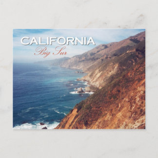 Big Sur, Californië Briefkaart