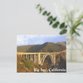 Big Sur, Californië Briefkaart (Staand voorkant)