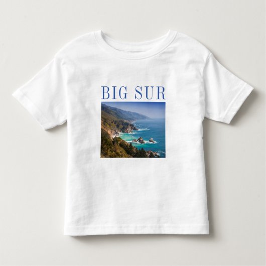Big Sur Californië kust Kinder Shirts (Voorkant)