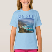 Big Sur Californië kust T-shirt (Voorkant)