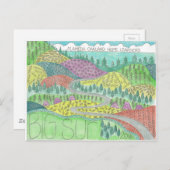 Big Sur Camping Trip 2016 Briefkaart (Voorkant / Achterkant)