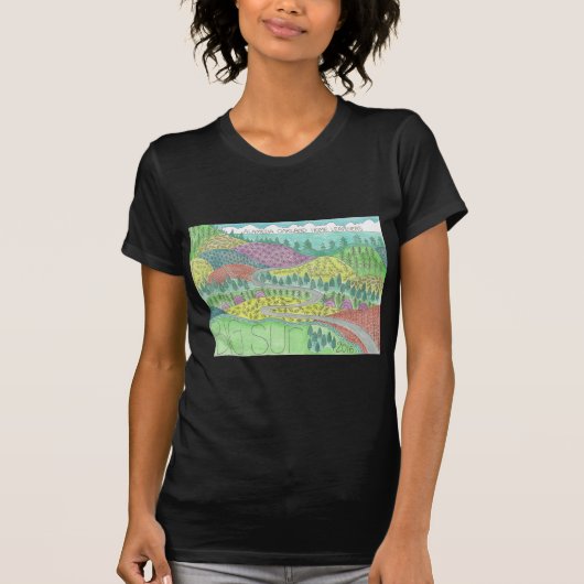 Big Sur Camping Trip 2016 T-shirt (Voorkant)