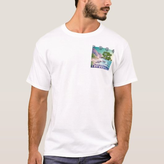 Big Sur Marathon T-shirt (Voorkant)