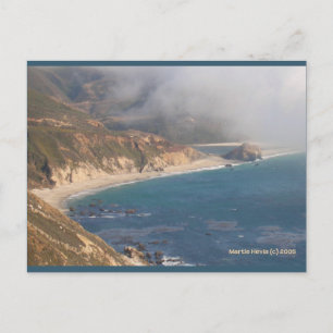 Big Sur Rocky Beach Blue Beach Song™-Briefkaart Briefkaart