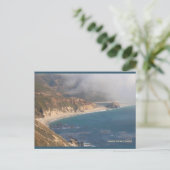 Big Sur Rocky Beach | Carte postale Blue Beach Son (Debout devant)