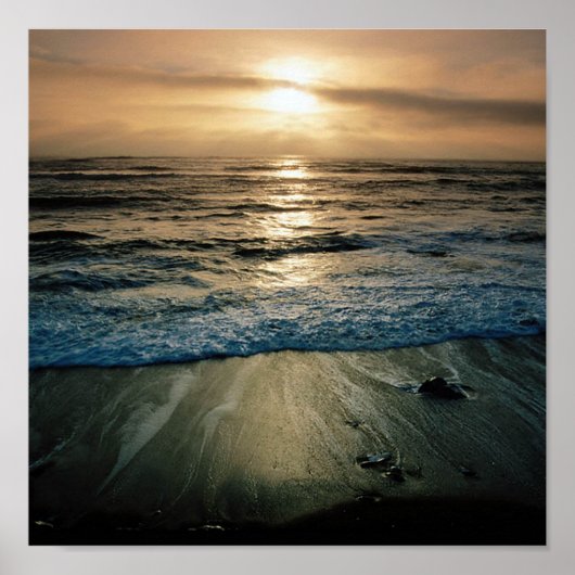 Big Sur Sunset Poster (Voorkant)