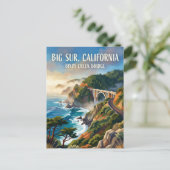 Big Sur VS Briefkaart (Staand voorkant)