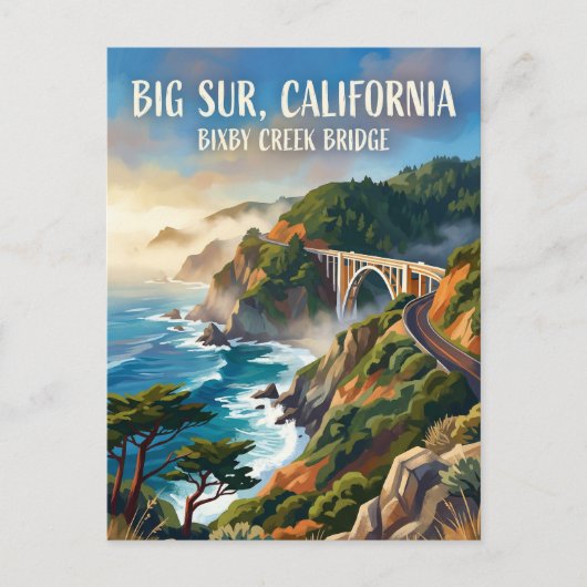 Big Sur VS Briefkaart (Voorkant)