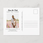 Big Sur Wedding Bixby Save the Date Briefkaart (Achterkant)