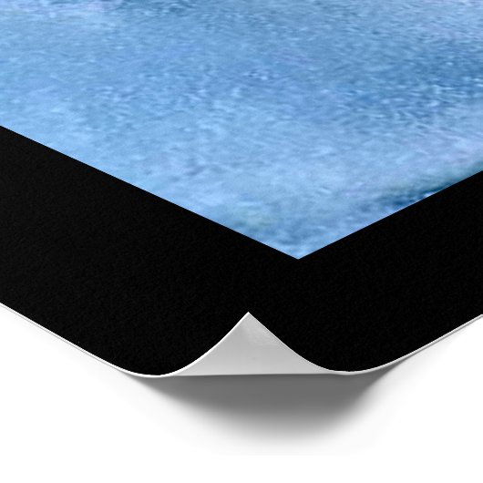 Big Surf Ocean Wave Poster (Hoek)