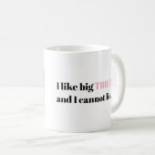 Big TBR-lijsten Koffiemok (Voorkant rechts)